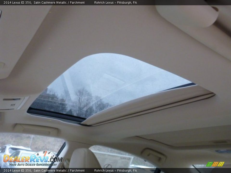 2014 Lexus ES 350 Satin Cashmere Metallic / Parchment Photo #15