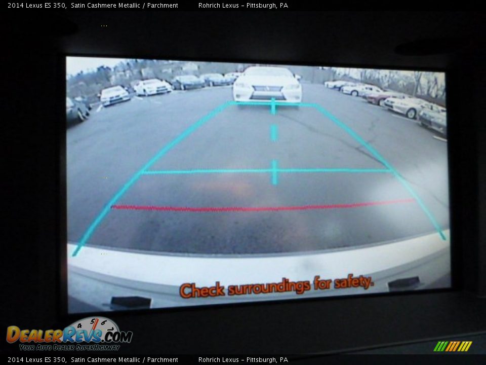 2014 Lexus ES 350 Satin Cashmere Metallic / Parchment Photo #17