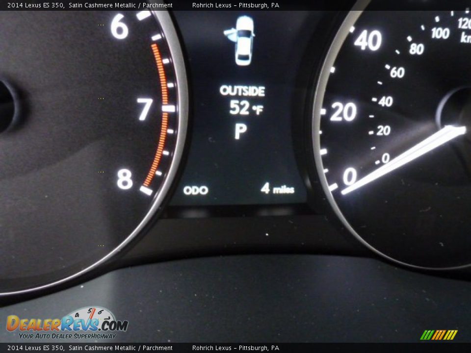 2014 Lexus ES 350 Satin Cashmere Metallic / Parchment Photo #19