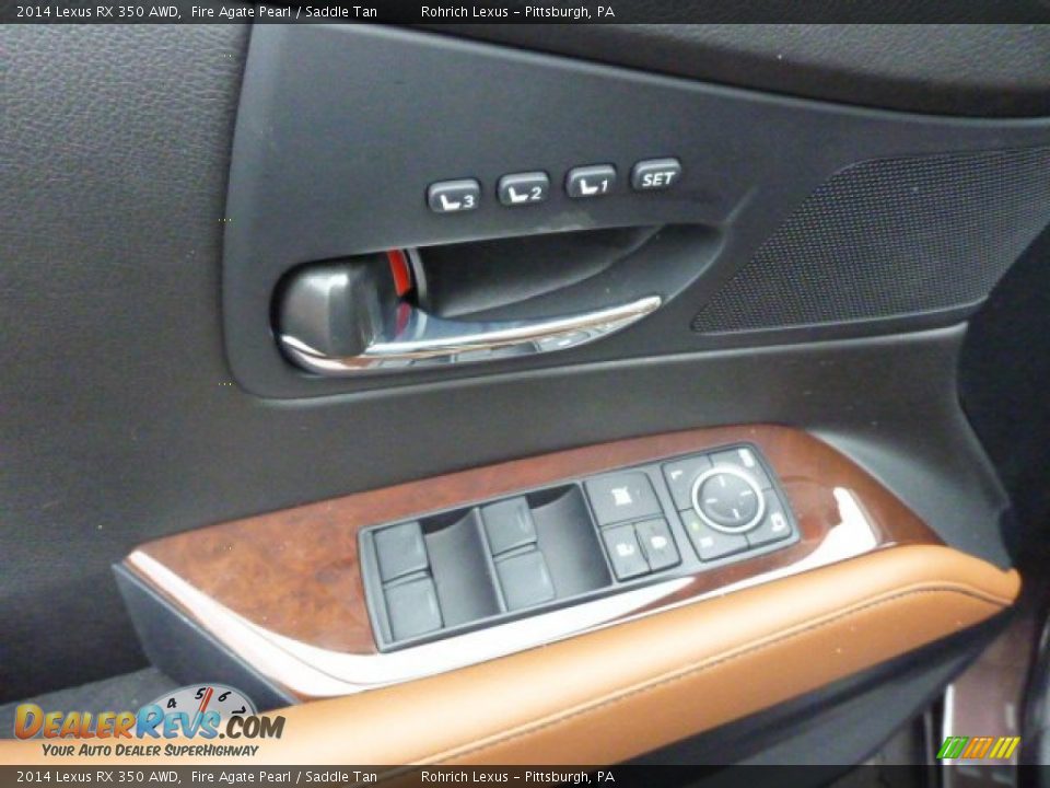 2014 Lexus RX 350 AWD Fire Agate Pearl / Saddle Tan Photo #13