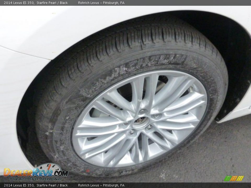 2014 Lexus ES 350 Starfire Pearl / Black Photo #9