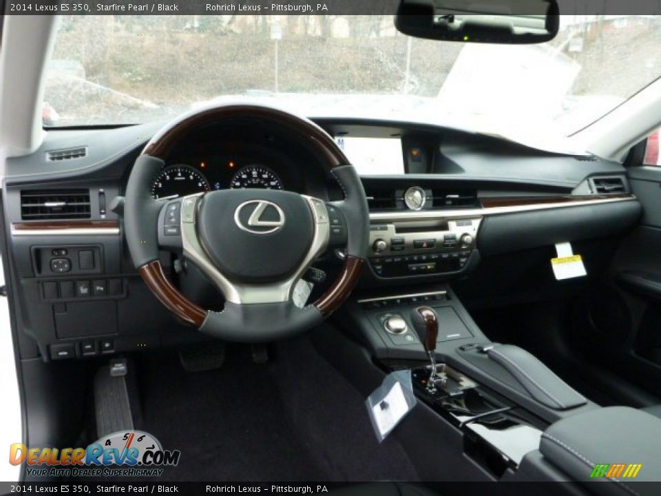 2014 Lexus ES 350 Starfire Pearl / Black Photo #12