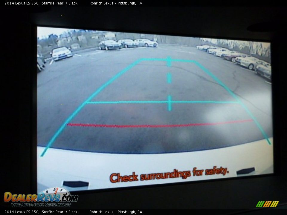 2014 Lexus ES 350 Starfire Pearl / Black Photo #17