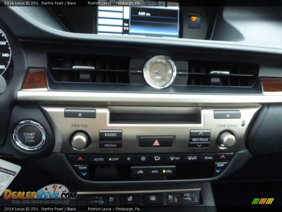 2014 Lexus ES 350 Starfire Pearl / Black Photo #18