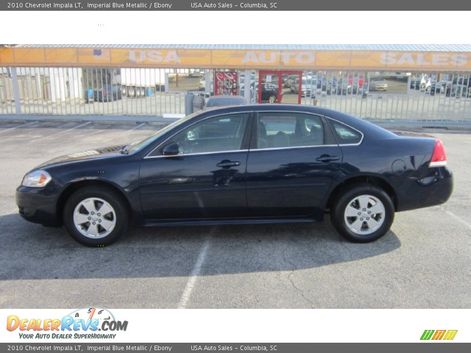 2010 Chevrolet Impala LT Imperial Blue Metallic / Ebony Photo #2