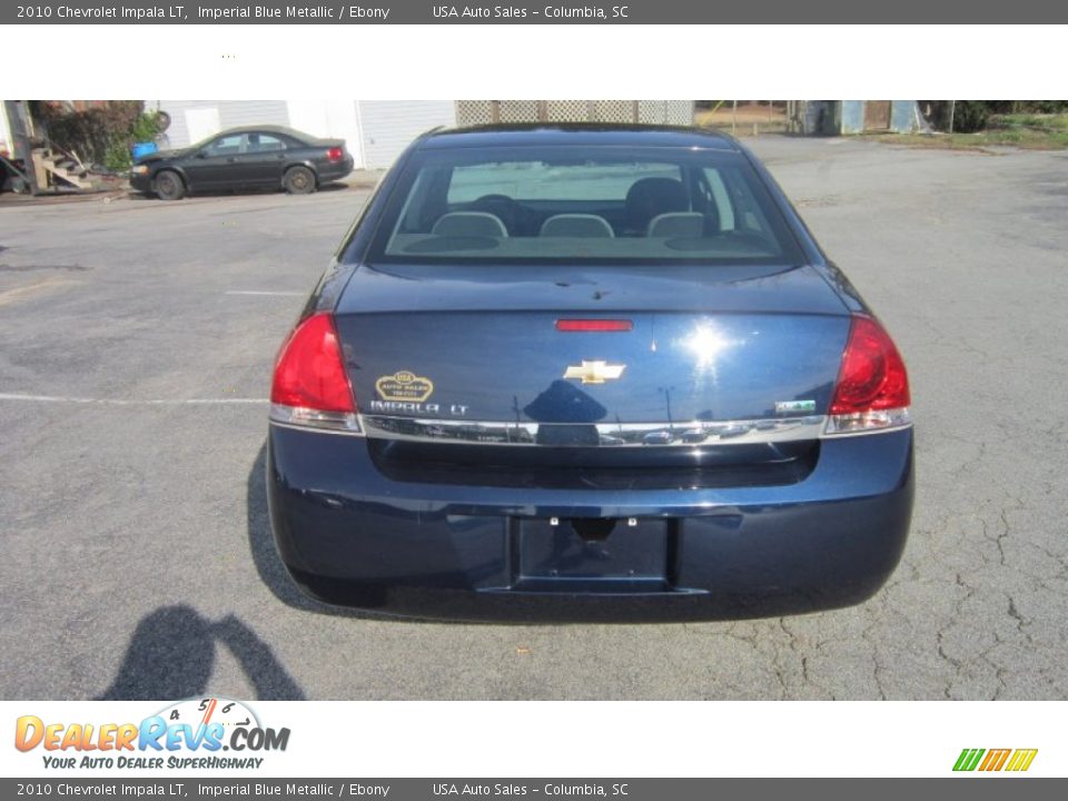 2010 Chevrolet Impala LT Imperial Blue Metallic / Ebony Photo #3