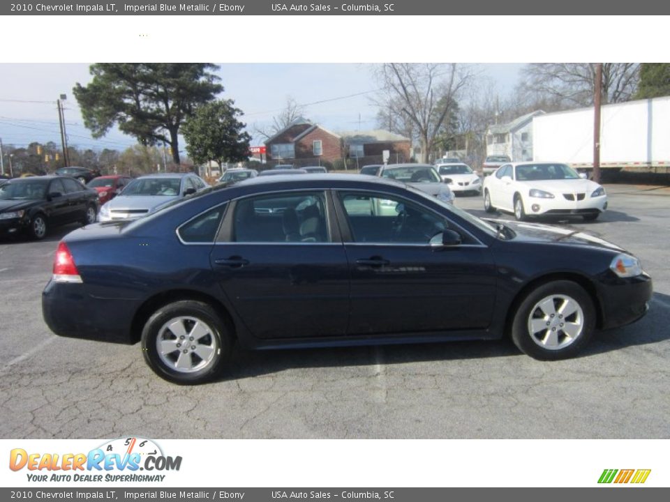 Imperial Blue Metallic 2010 Chevrolet Impala LT Photo #4