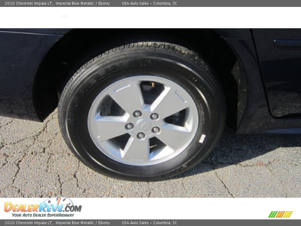 2010 Chevrolet Impala LT Imperial Blue Metallic / Ebony Photo #6