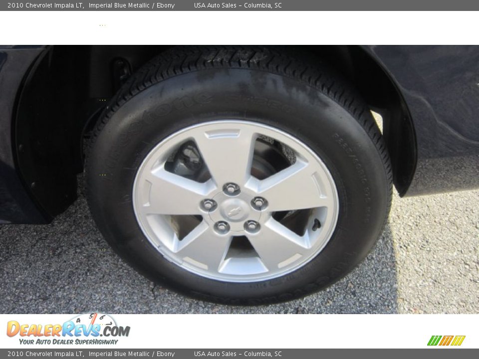 2010 Chevrolet Impala LT Imperial Blue Metallic / Ebony Photo #7