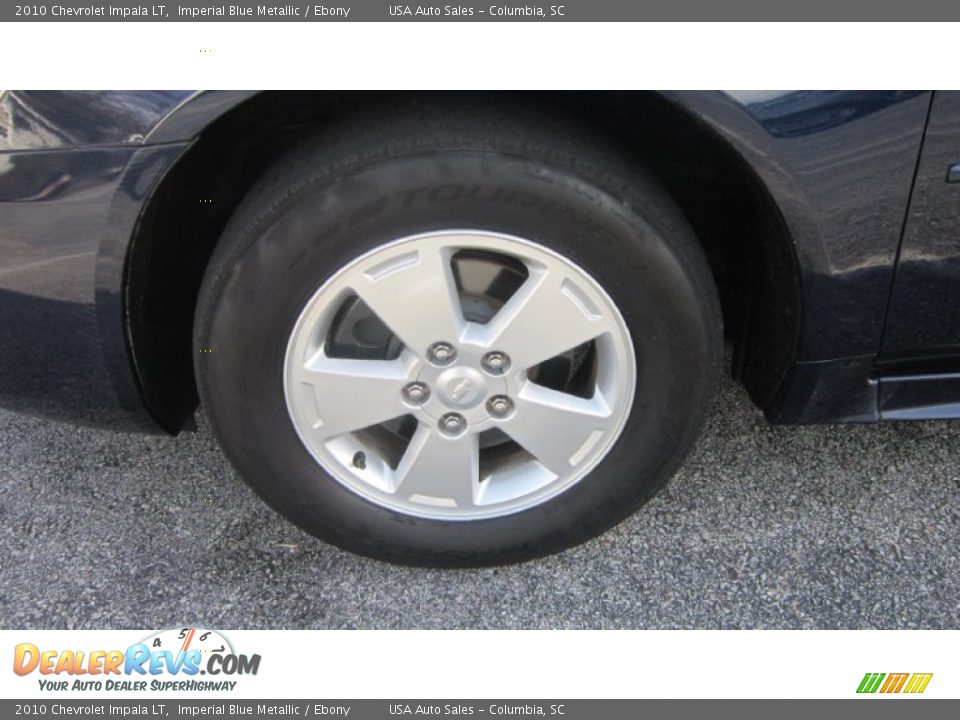 2010 Chevrolet Impala LT Imperial Blue Metallic / Ebony Photo #8