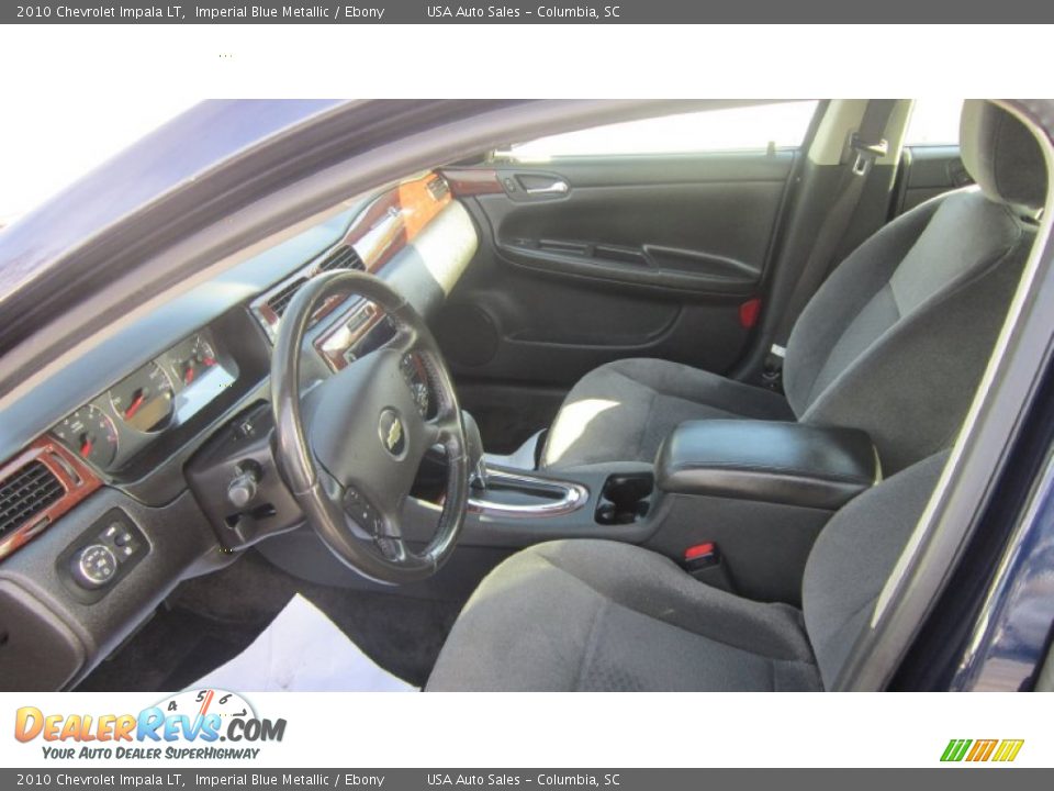 2010 Chevrolet Impala LT Imperial Blue Metallic / Ebony Photo #10