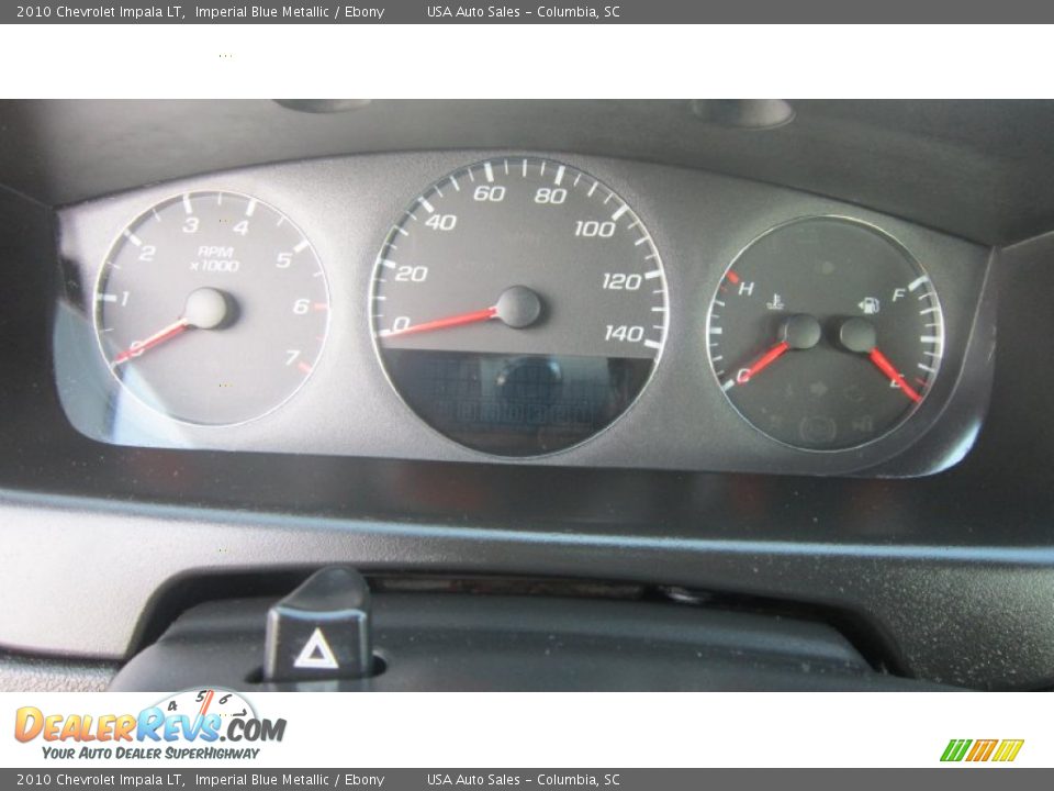 2010 Chevrolet Impala LT Imperial Blue Metallic / Ebony Photo #12