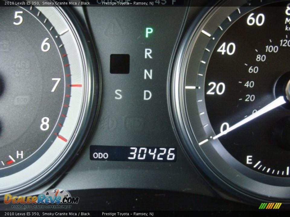 2010 Lexus ES 350 Smoky Granite Mica / Black Photo #10