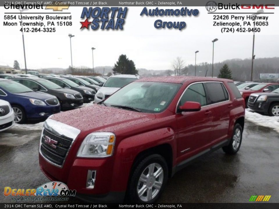 2014 GMC Terrain SLE AWD Crystal Red Tintcoat / Jet Black Photo #1