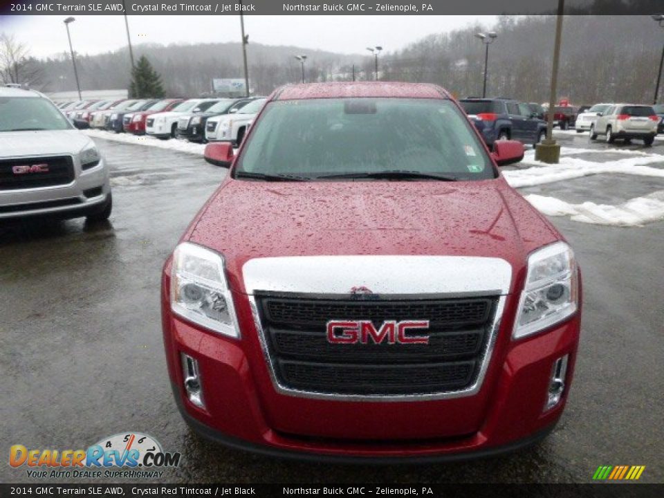 2014 GMC Terrain SLE AWD Crystal Red Tintcoat / Jet Black Photo #2