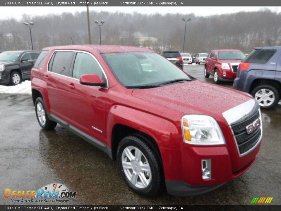 2014 GMC Terrain SLE AWD Crystal Red Tintcoat / Jet Black Photo #3