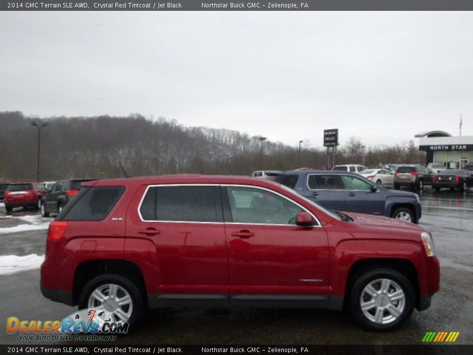 2014 GMC Terrain SLE AWD Crystal Red Tintcoat / Jet Black Photo #4