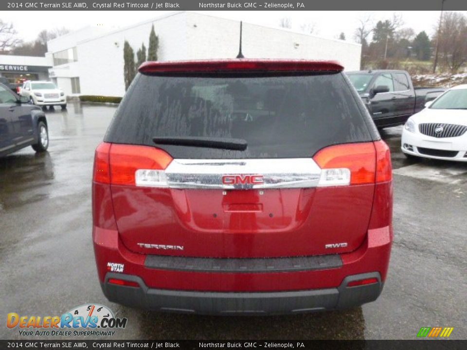 2014 GMC Terrain SLE AWD Crystal Red Tintcoat / Jet Black Photo #6