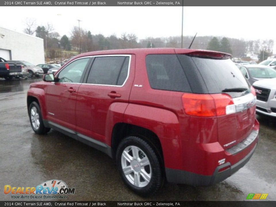 2014 GMC Terrain SLE AWD Crystal Red Tintcoat / Jet Black Photo #7
