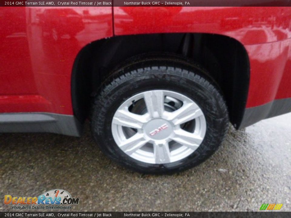 2014 GMC Terrain SLE AWD Crystal Red Tintcoat / Jet Black Photo #9