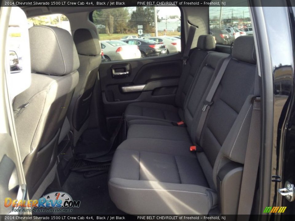 2014 Chevrolet Silverado 1500 LT Crew Cab 4x4 Black / Jet Black Photo #6