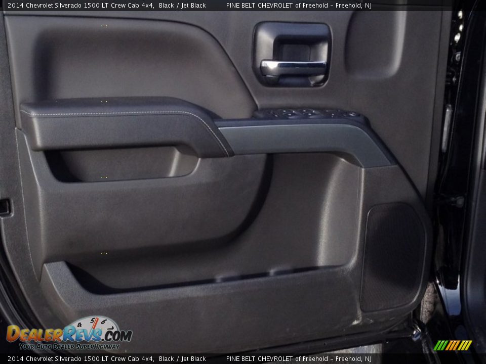 2014 Chevrolet Silverado 1500 LT Crew Cab 4x4 Black / Jet Black Photo #8
