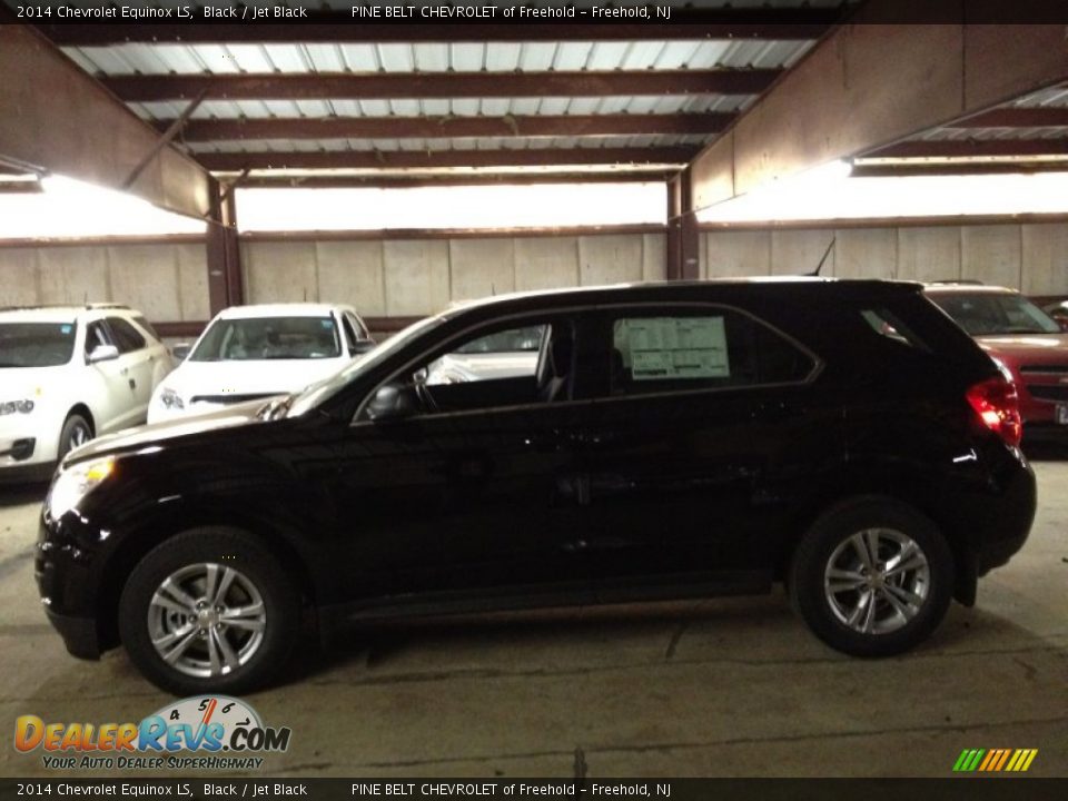 2014 Chevrolet Equinox LS Black / Jet Black Photo #3