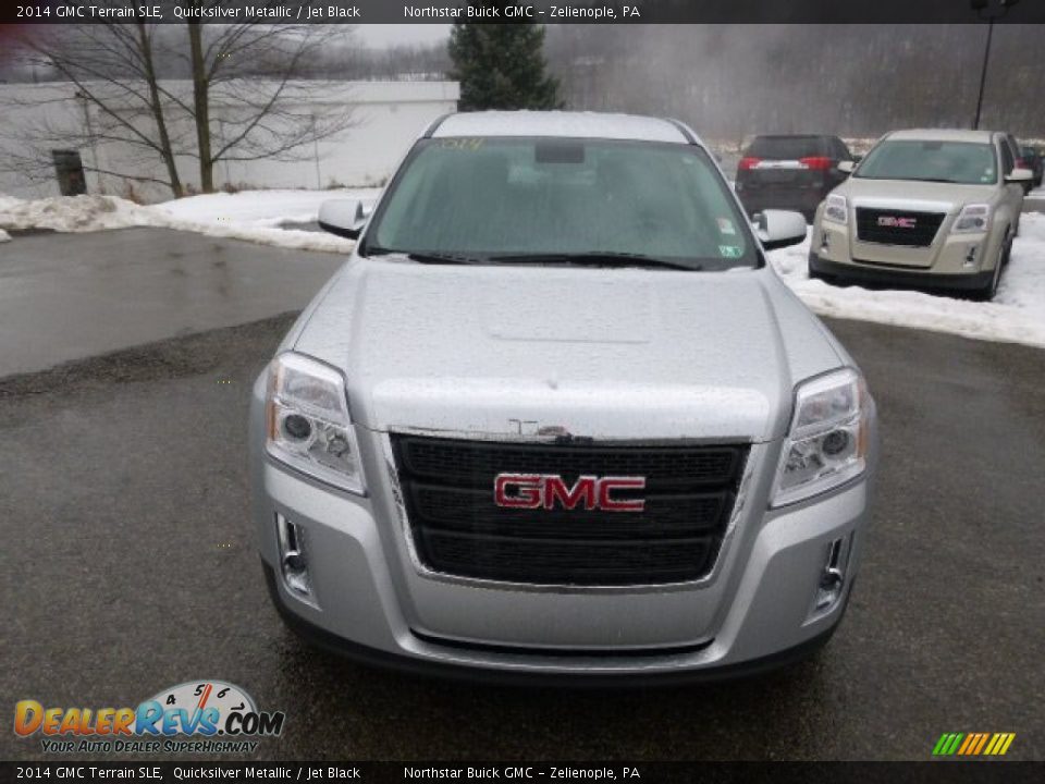 2014 GMC Terrain SLE Quicksilver Metallic / Jet Black Photo #2