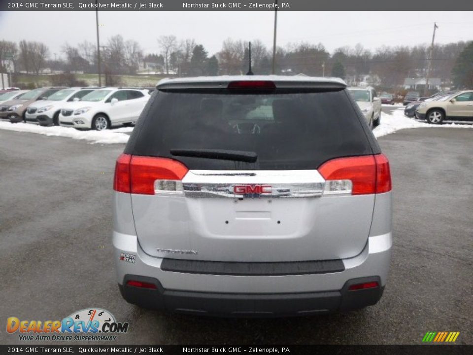 2014 GMC Terrain SLE Quicksilver Metallic / Jet Black Photo #6