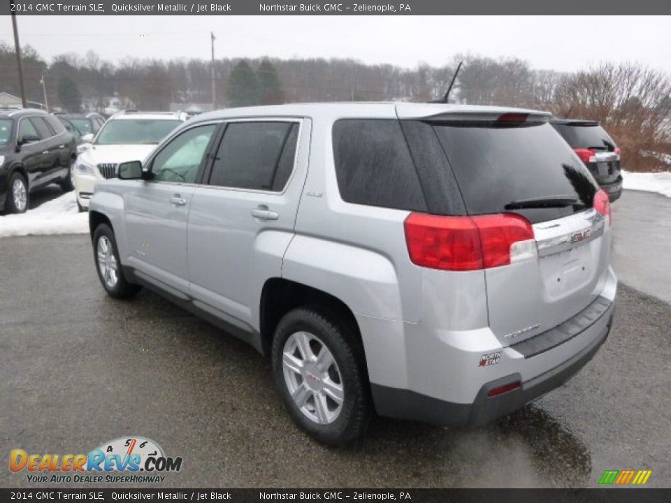 2014 GMC Terrain SLE Quicksilver Metallic / Jet Black Photo #7