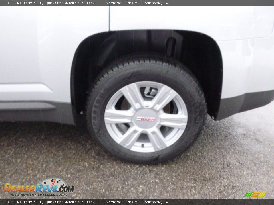 2014 GMC Terrain SLE Quicksilver Metallic / Jet Black Photo #9