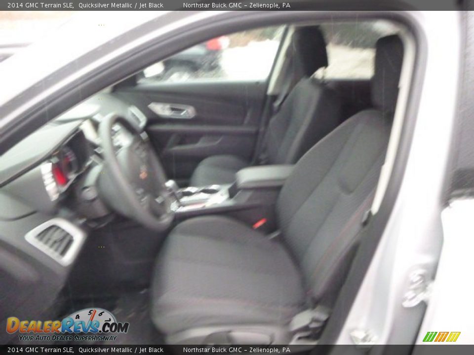 2014 GMC Terrain SLE Quicksilver Metallic / Jet Black Photo #10