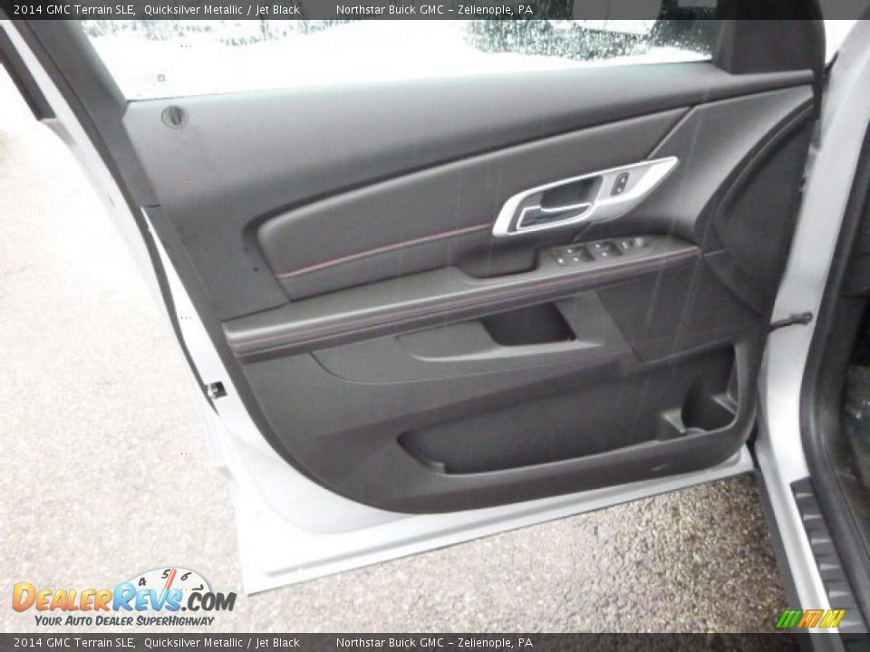 2014 GMC Terrain SLE Quicksilver Metallic / Jet Black Photo #11