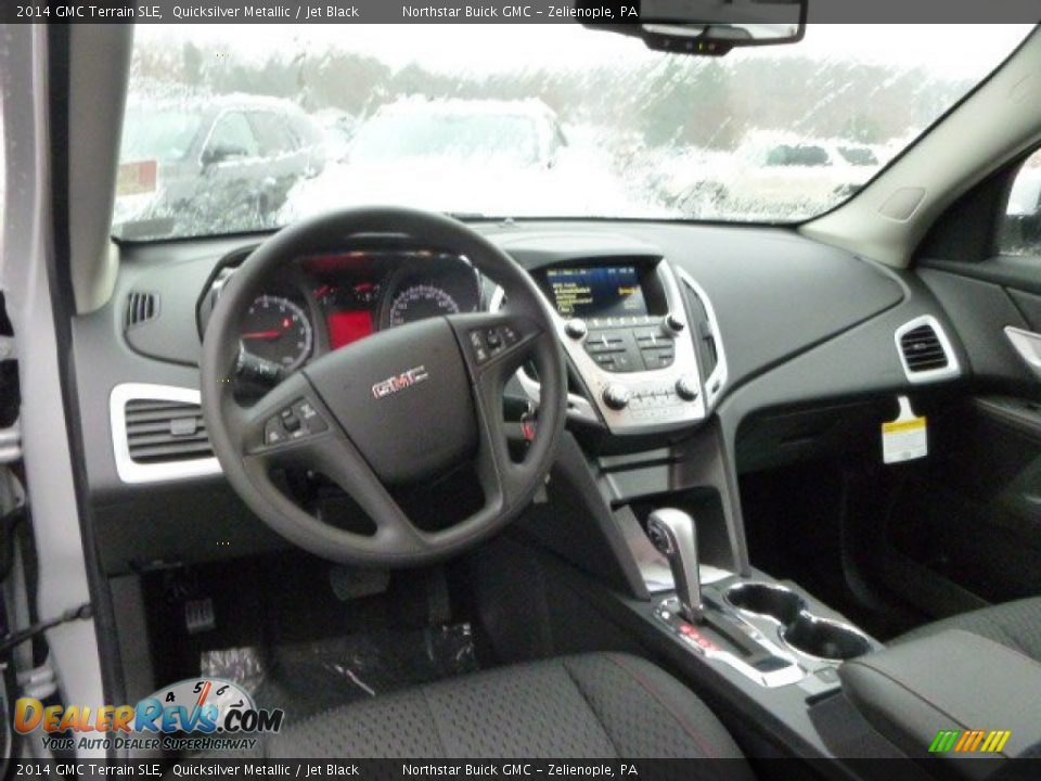 2014 GMC Terrain SLE Quicksilver Metallic / Jet Black Photo #14