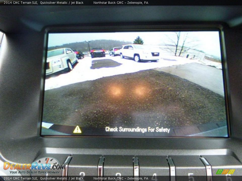 2014 GMC Terrain SLE Quicksilver Metallic / Jet Black Photo #16