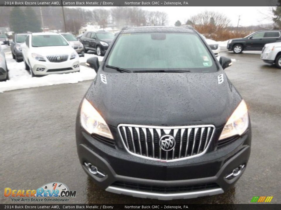 2014 Buick Encore Leather AWD Carbon Black Metallic / Ebony Photo #2