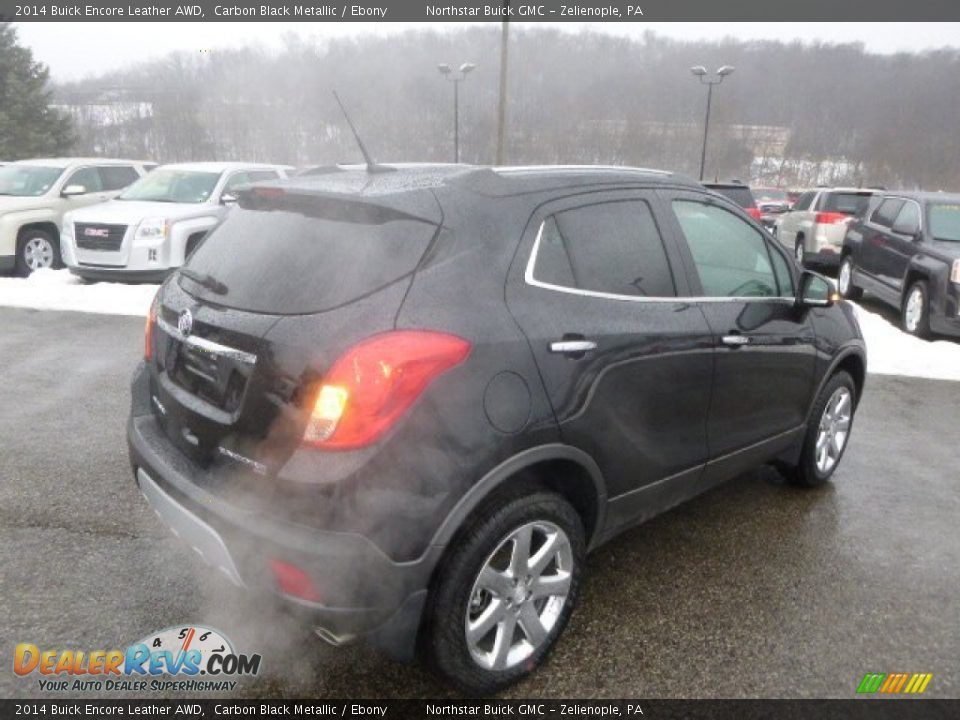 2014 Buick Encore Leather AWD Carbon Black Metallic / Ebony Photo #5