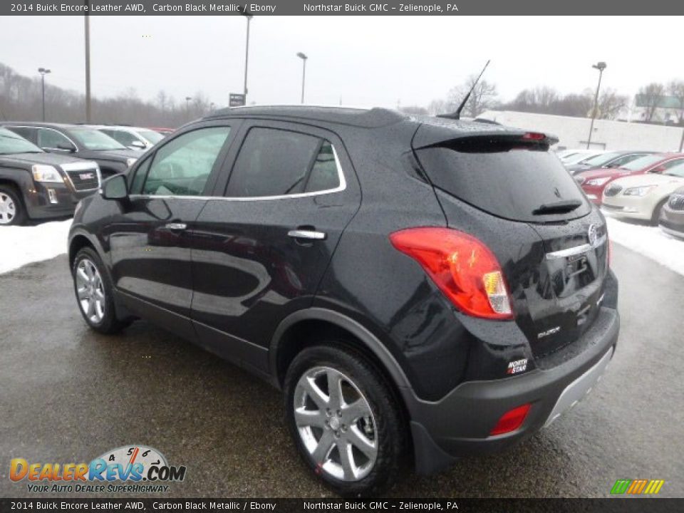 2014 Buick Encore Leather AWD Carbon Black Metallic / Ebony Photo #7