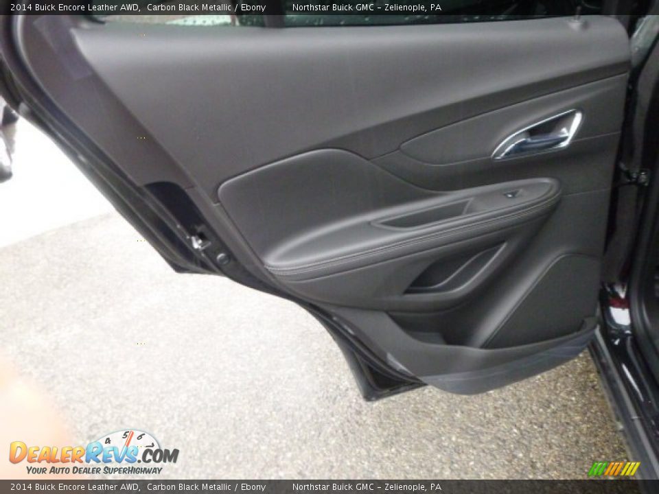 2014 Buick Encore Leather AWD Carbon Black Metallic / Ebony Photo #13