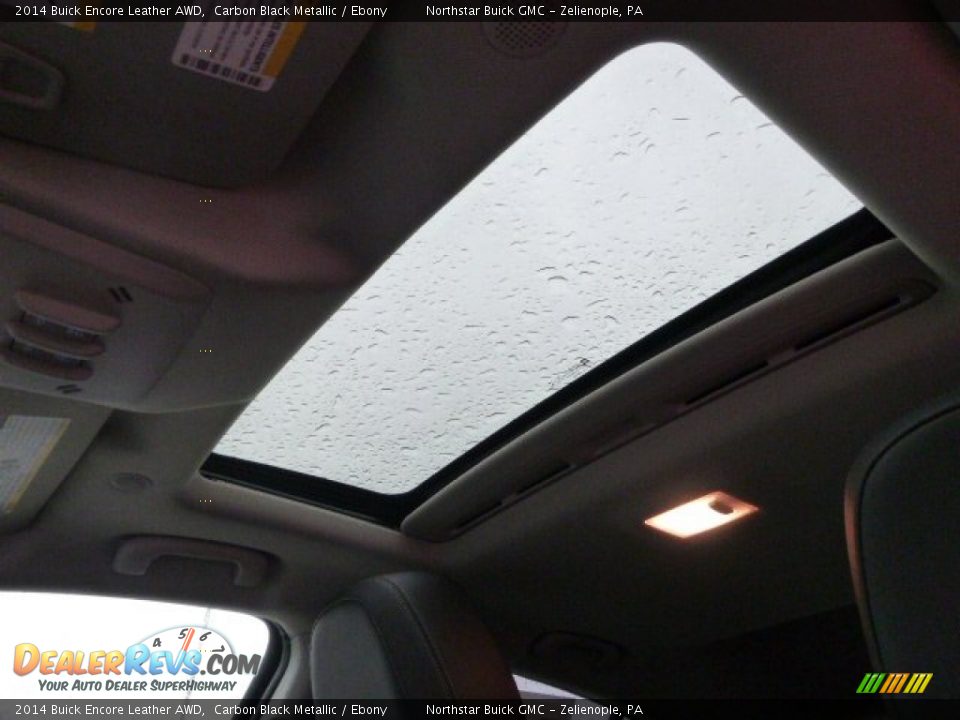 2014 Buick Encore Leather AWD Carbon Black Metallic / Ebony Photo #15