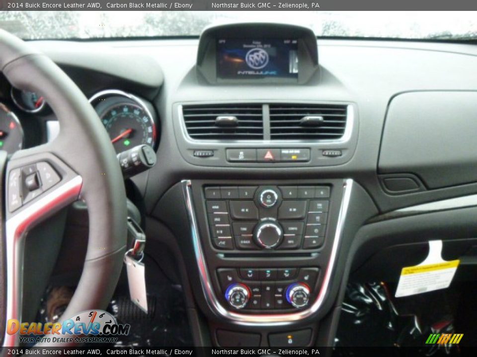 2014 Buick Encore Leather AWD Carbon Black Metallic / Ebony Photo #16