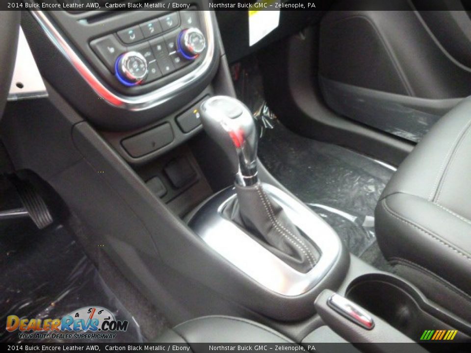 2014 Buick Encore Leather AWD Carbon Black Metallic / Ebony Photo #17