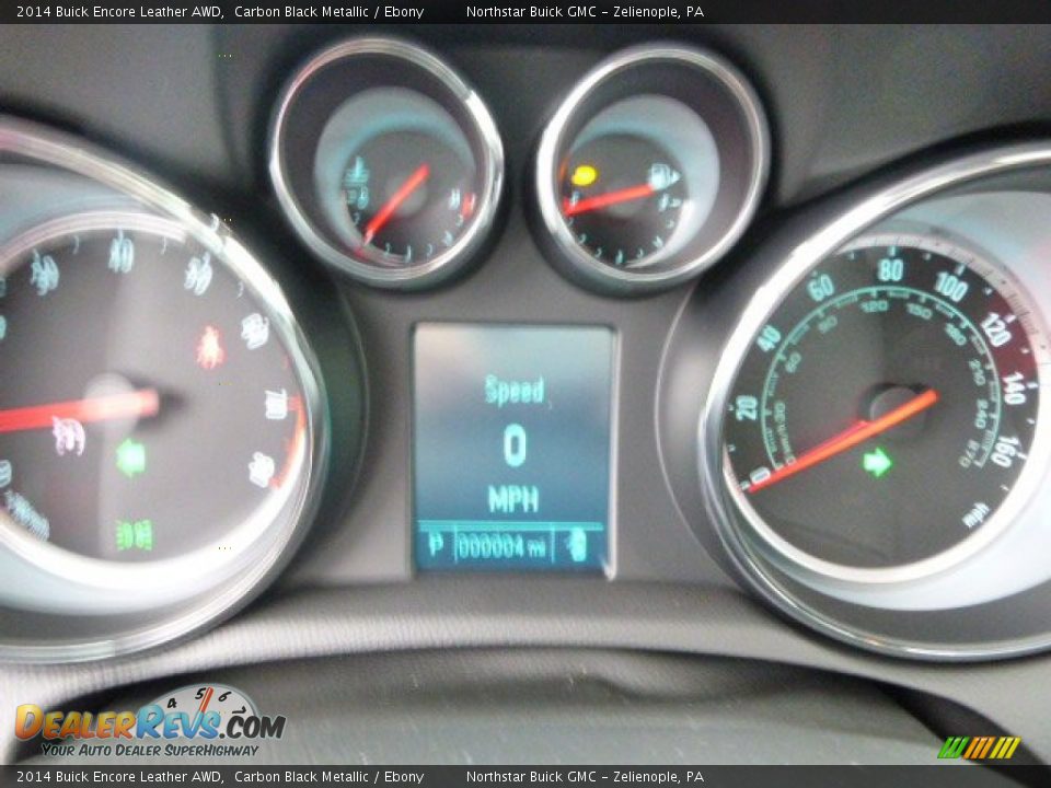 2014 Buick Encore Leather AWD Carbon Black Metallic / Ebony Photo #19