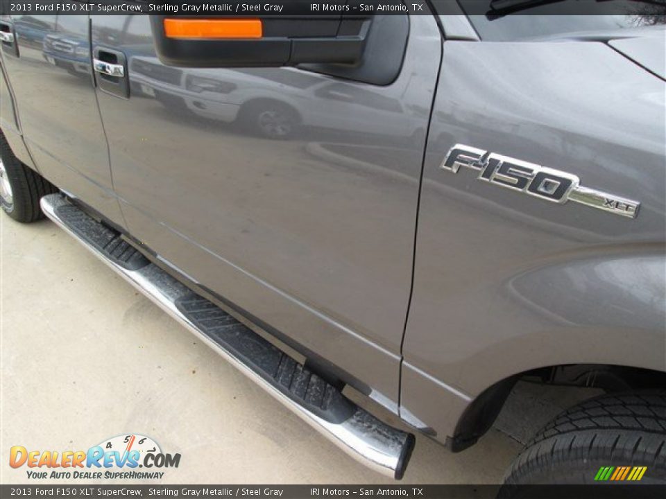 2013 Ford F150 XLT SuperCrew Sterling Gray Metallic / Steel Gray Photo #9
