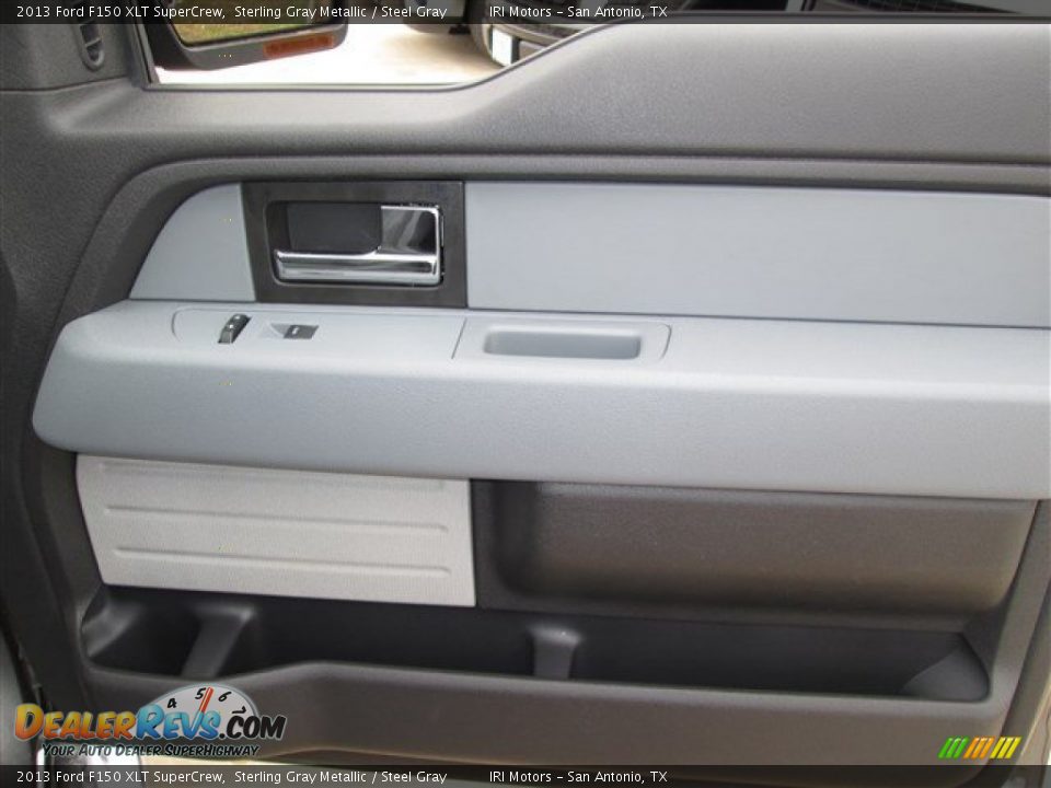 2013 Ford F150 XLT SuperCrew Sterling Gray Metallic / Steel Gray Photo #11