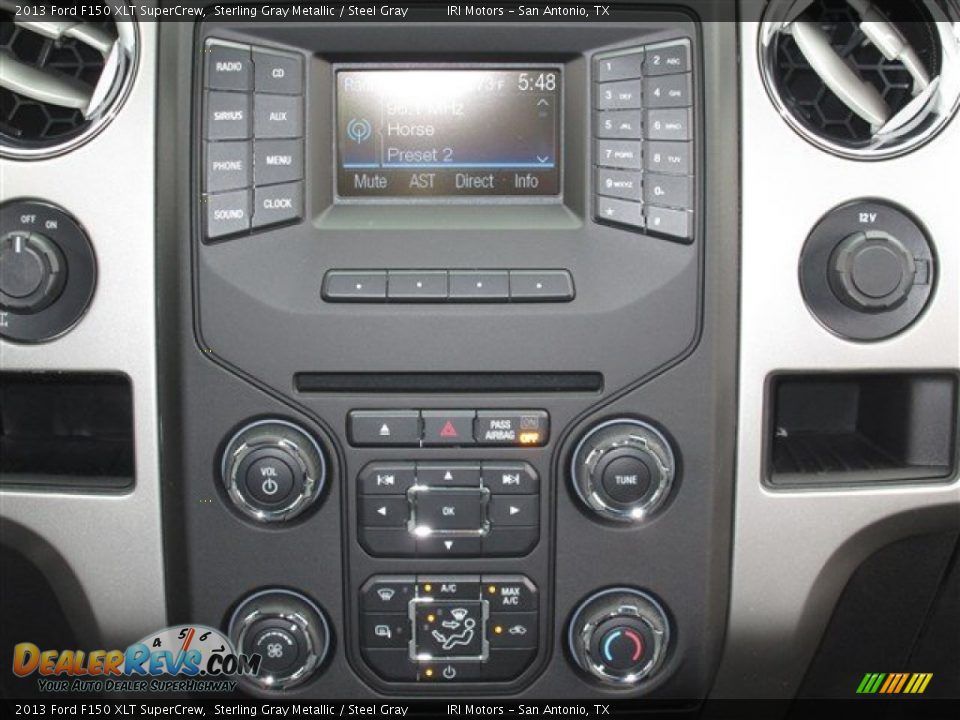 2013 Ford F150 XLT SuperCrew Sterling Gray Metallic / Steel Gray Photo #17