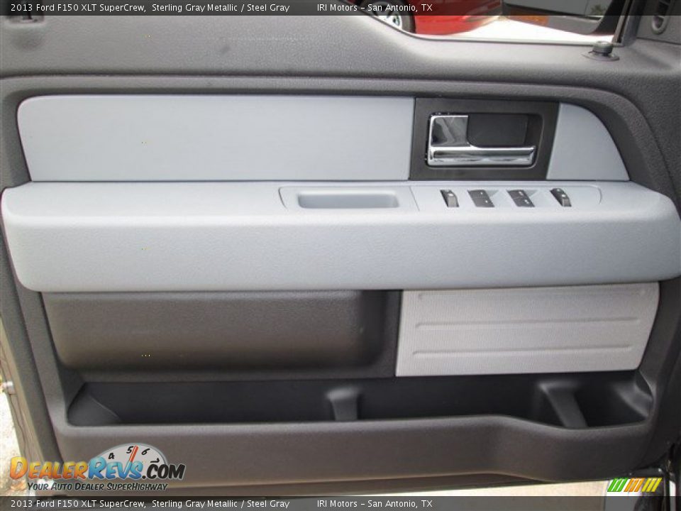 2013 Ford F150 XLT SuperCrew Sterling Gray Metallic / Steel Gray Photo #18