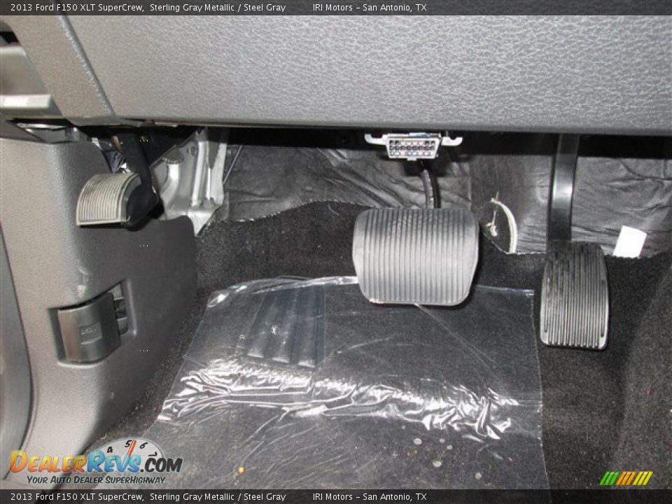 2013 Ford F150 XLT SuperCrew Sterling Gray Metallic / Steel Gray Photo #21