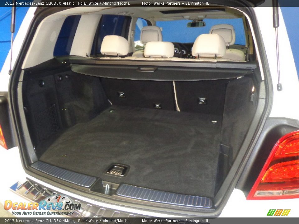 2013 Mercedes-Benz GLK 350 4Matic Polar White / Almond/Mocha Photo #25
