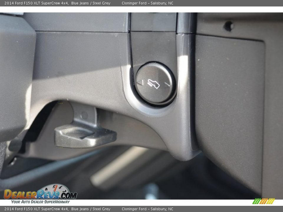 2014 Ford F150 XLT SuperCrew 4x4 Blue Jeans / Steel Grey Photo #13